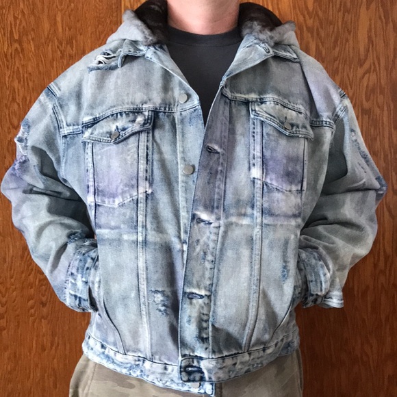 Alchemist Lost Highway Trucker Jacket Size XXL Made in Italy NWOT - Picture 8 of 16